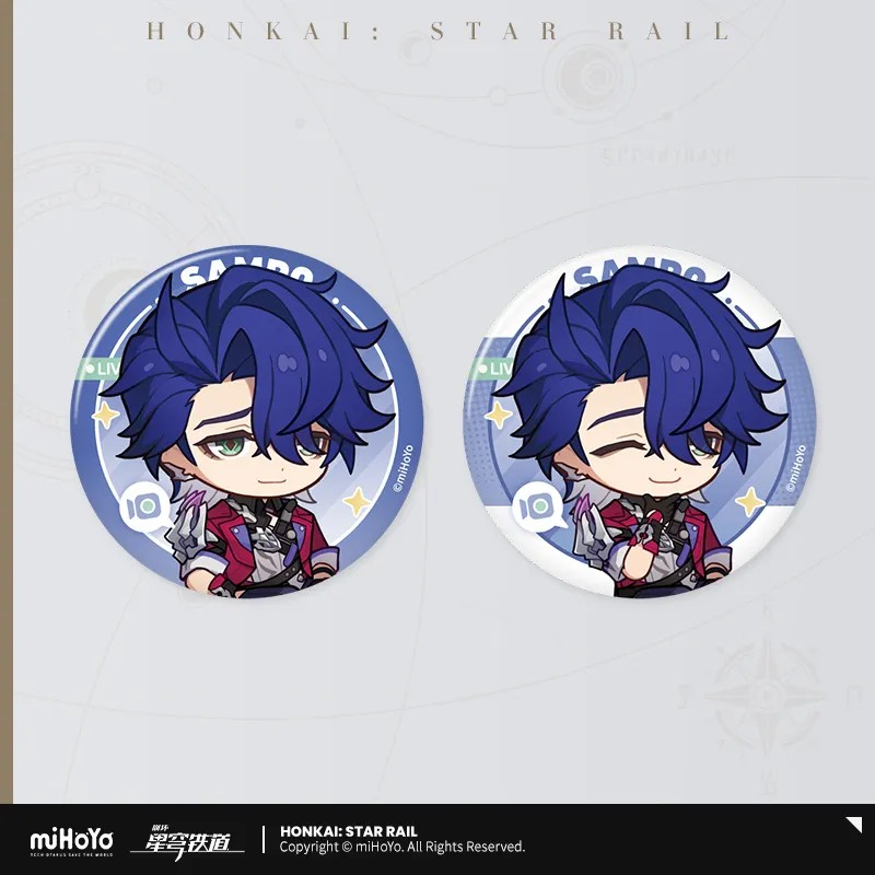 Honkai: Star Rail - Owlbert's Reception Room Series Badge Set