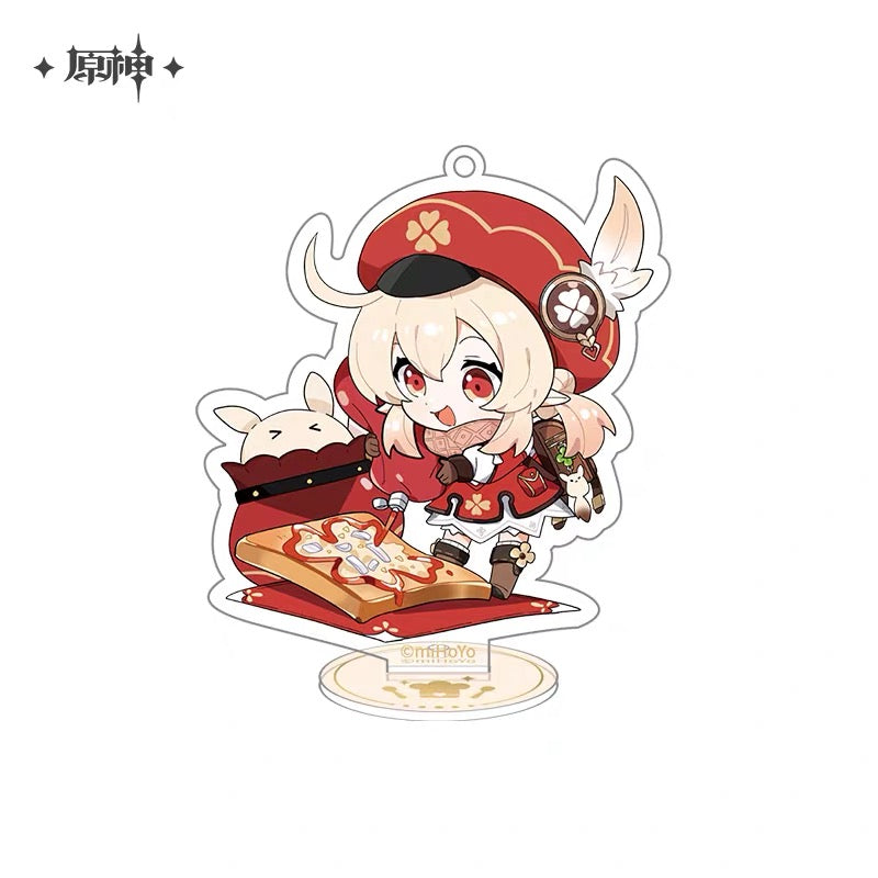 Genshin Impact Delicious Party Character Chibi Acrylic Standees