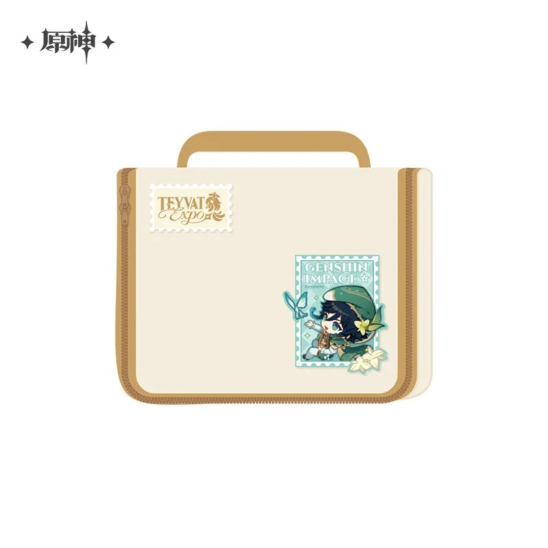 Genshin Impact - Teyvat Expo Series Toiletry Bags (Including embroidered patch)
