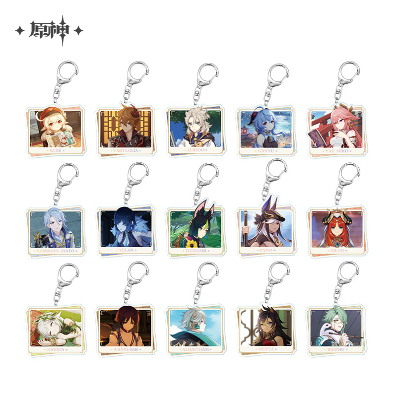 Genshin Impact - Character PV Acrylic Keychain