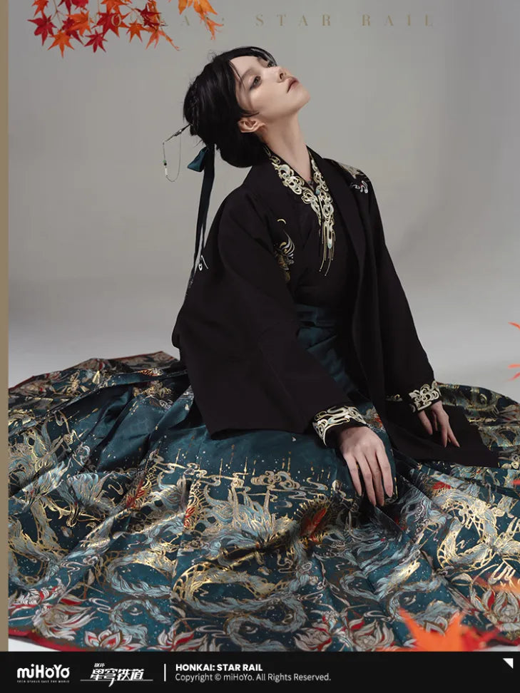 Honkai: Star Rail - Dan Heng ¡¤ lmbibitor Lunae Impression One-Piece Horse-Face Dress