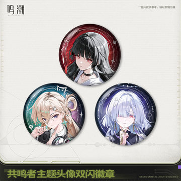 【Pre-Order】Wuthering Waves - Resonator Themed Avatar Reflective Badge Ver.5
