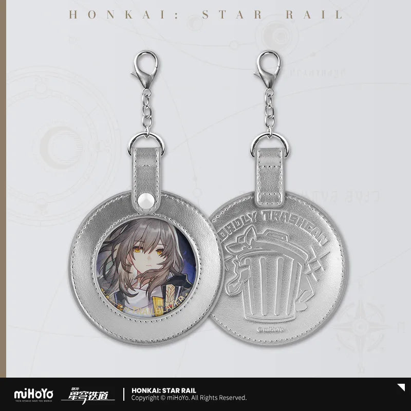 Honkai: Star Rail - Lordly Trashcan Badge Holder Keychain