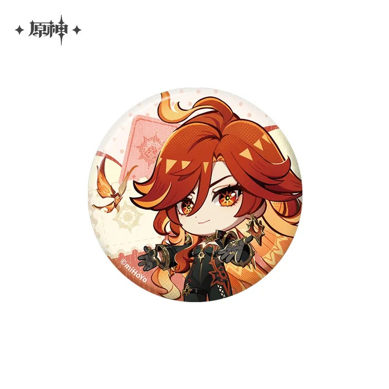 Genshin Impact - Teyvat Expo Series Chibi Badges