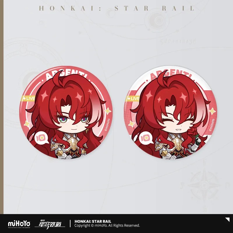 Honkai: Star Rail - Owlbert's Reception Room Series Badge Set