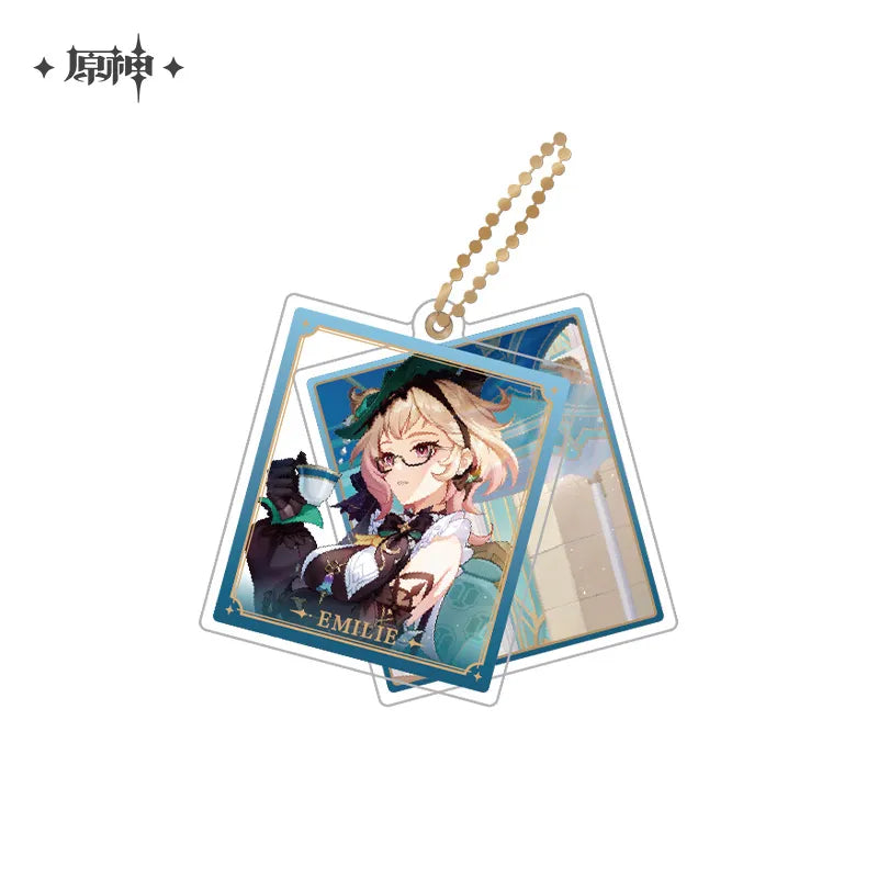 Genshin Impact Theme Double Piece Acrylic Keychain