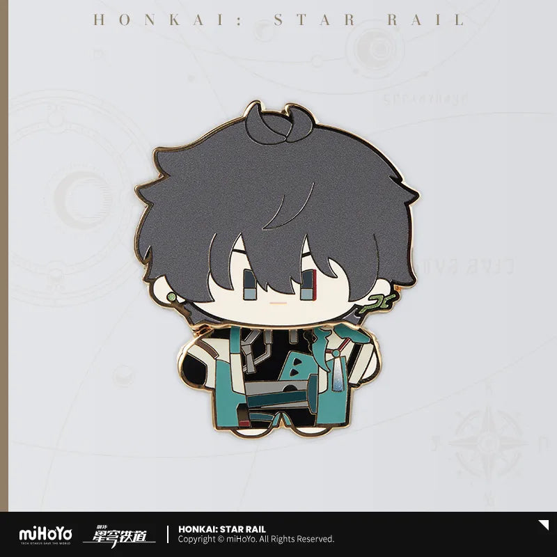 Pre-Order Honkai: Star Rail - Chibi Plushie Series Metal Badge