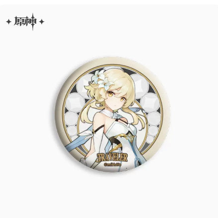 Genshin Impact Traveler Character Badges