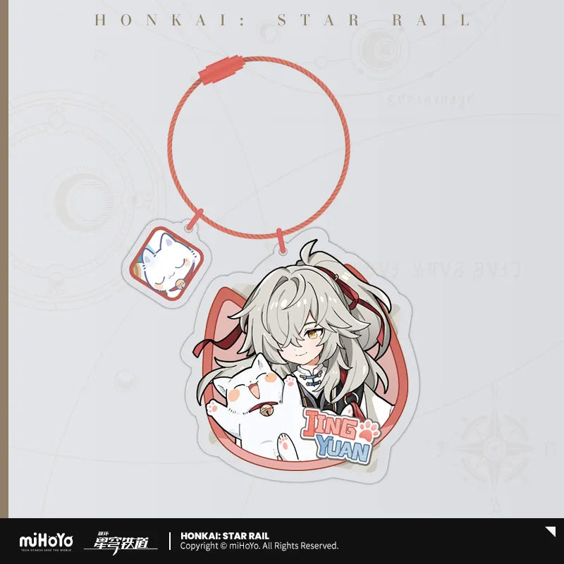 Honkai: Star Rail - Little Cat Series Acrylic Keychain