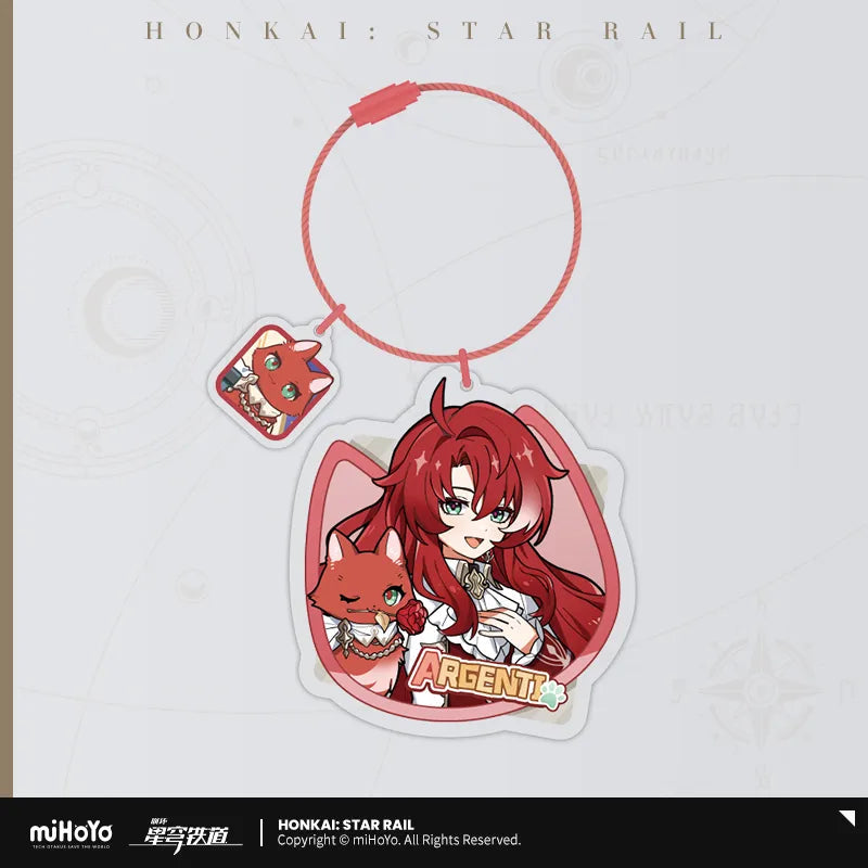 Honkai: Star Rail - Little Cat Series Acrylic Keychain