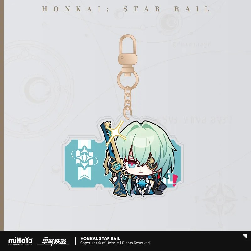 Honkai: Star Rail - Pom-Pom Gallery Acrylic Keychain