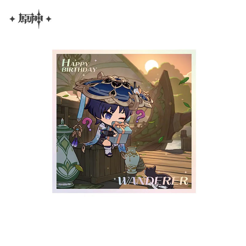 Genshin Impact - Auspicious Moments Series Mini Shikishi