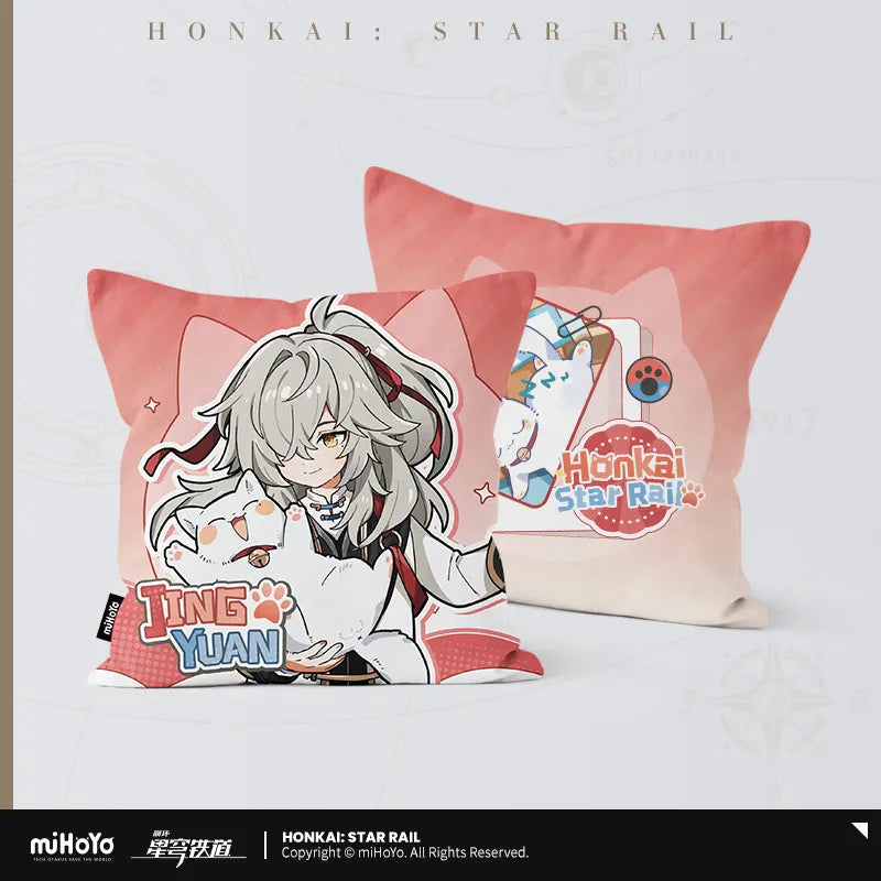 Honkai: Star Rail - Little Cat Series Square Pillow