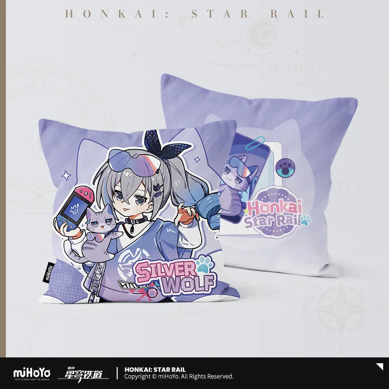 Honkai: Star Rail - Little Cat Series Square Pillow