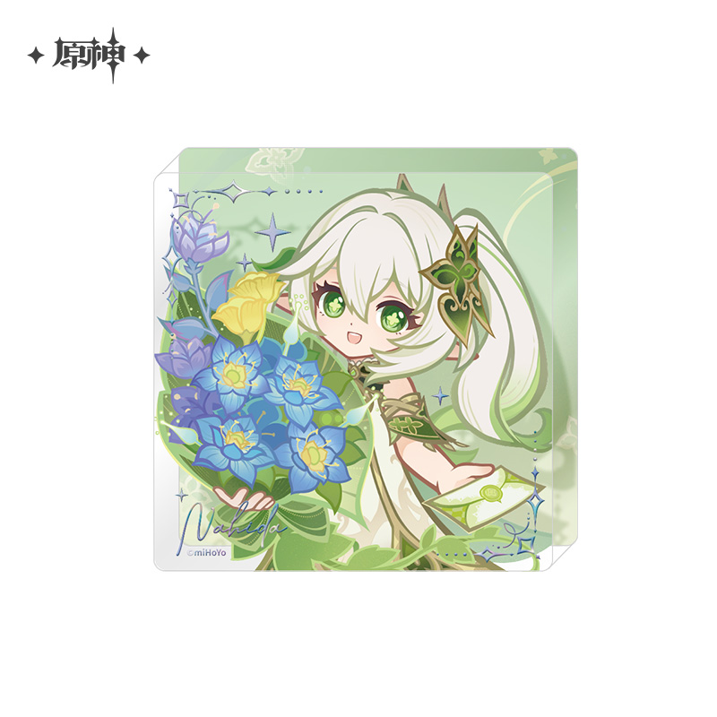 Pre-Order Genshin Impact - Fragrant Echoes Series Badge & Acrylic Block
