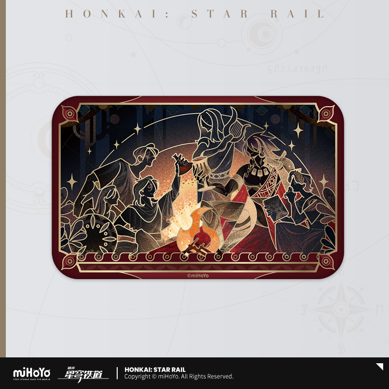 Pre-Order Honkai: Star Rail - Manuscript of Era Nova Series Tinplate Badge