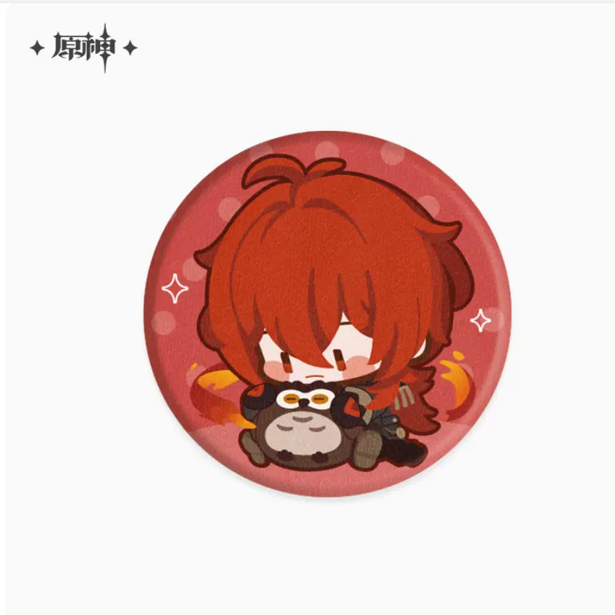 Genshin Impact - Fabric Chibi Badge