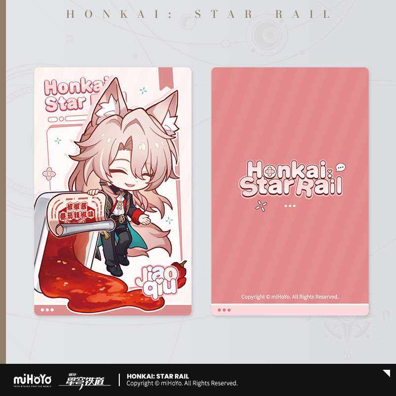 Pre-Order Honkai: Star Rail - Delicious Enjoyment Series Chibi Laser Card