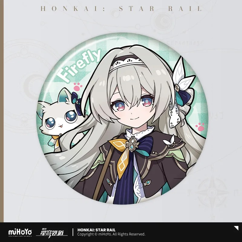 Honkai: Star Rail - Little Cat Series Tinplate Badge