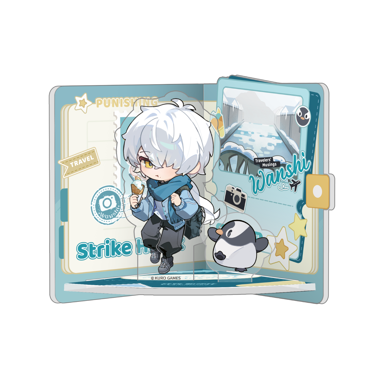 Pre-Order Punishing: Gray Raven Travelers' Musings Chibi Portrait Fridge Magnet