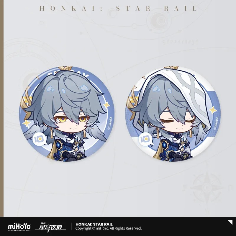 Honkai: Star Rail - Owlbert's Reception Room Series Badge Set