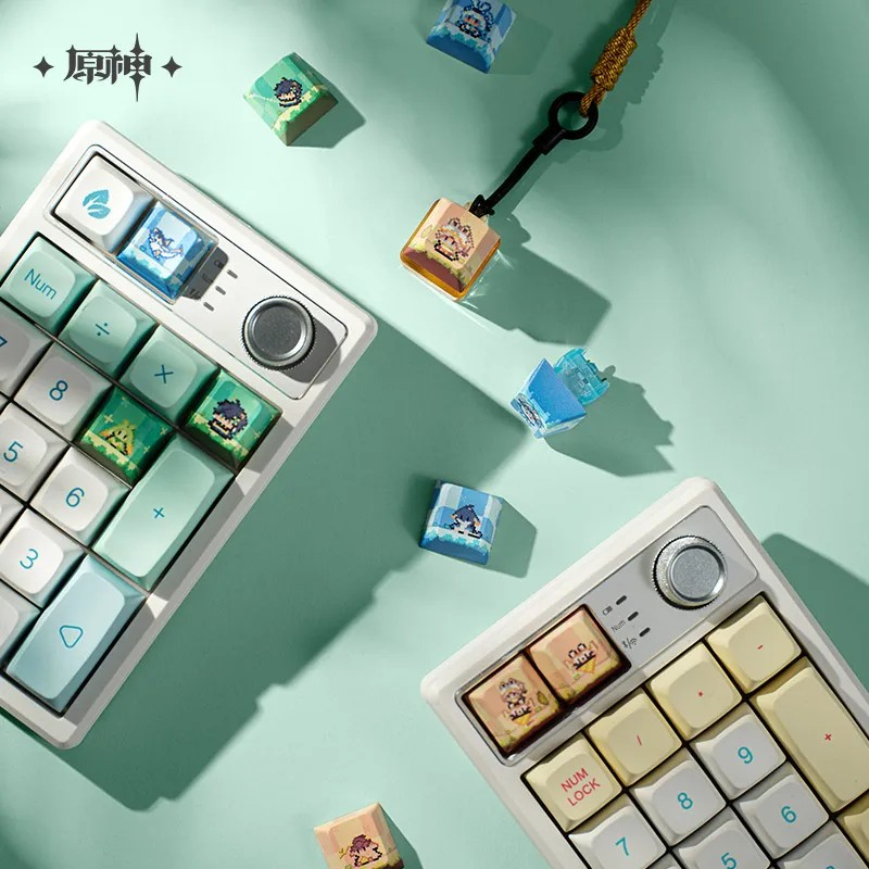 Genshin Impact - Natlan Colorful Pixel Series Keycap Set