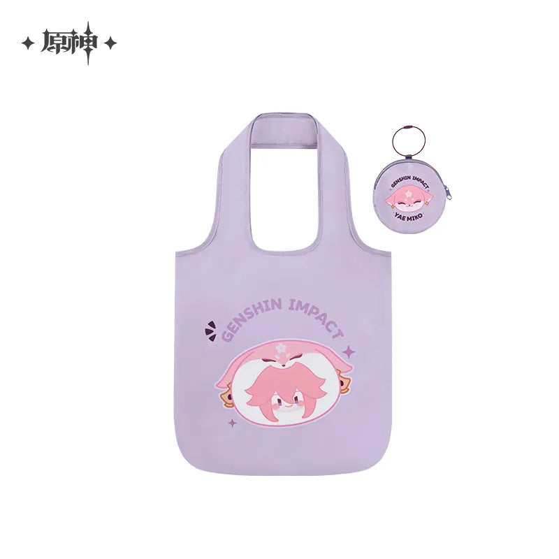 Genshin Impact - Teyvat Zoo Themed Foldable Shopping Bag