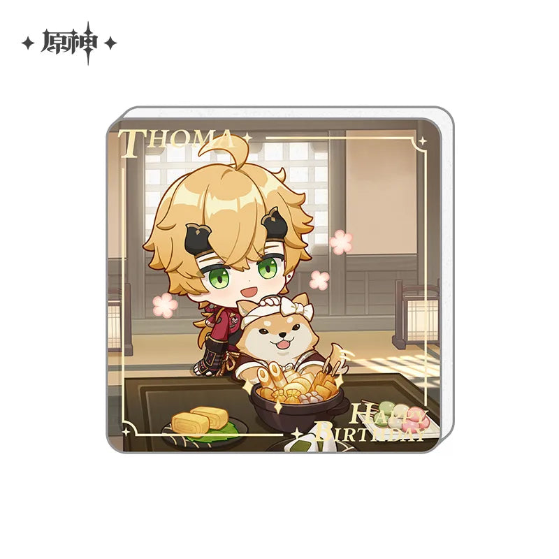 Genshin Impact - Auspicious Moments Series Acrylic Magnet