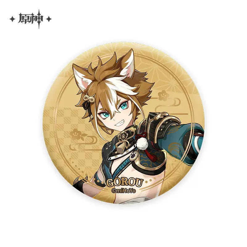 Genshin Impact - Inazuma Character Badges