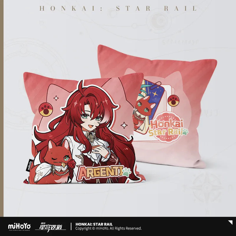 Honkai: Star Rail - Little Cat Series Square Pillow