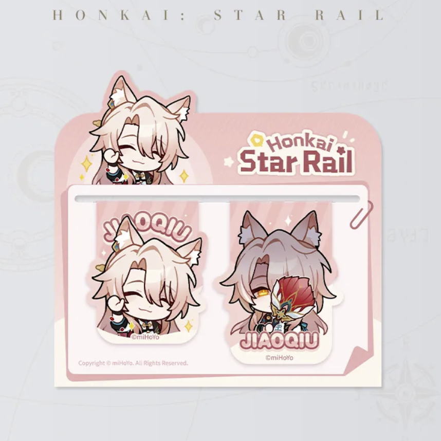 Honkai: Star Rail - Pom-Pom Gallery Soft Magnet Bookmark Set