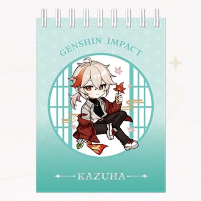 Genshin Impact - Outing Theme Series Chibi Character Coil Notebook