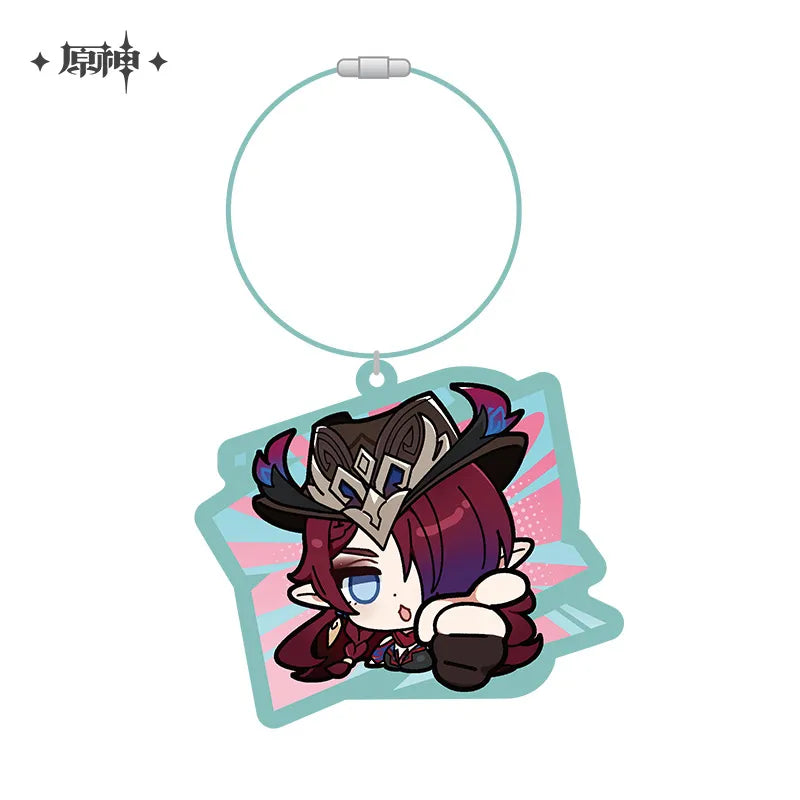 Pre-Order Genshin Impact - Natlan Chibi Emoji Series Keychain