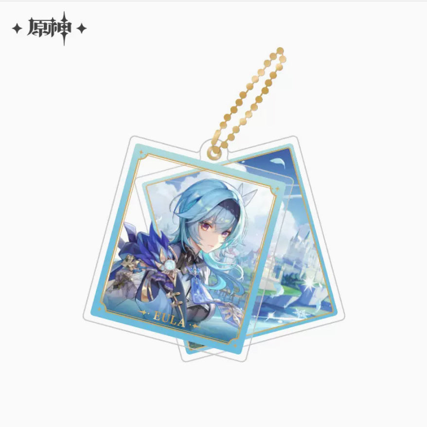 Genshin Impact Theme Double Piece Acrylic Keychain