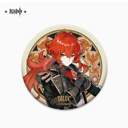 Genshin Impact Mondstadt Character Badges