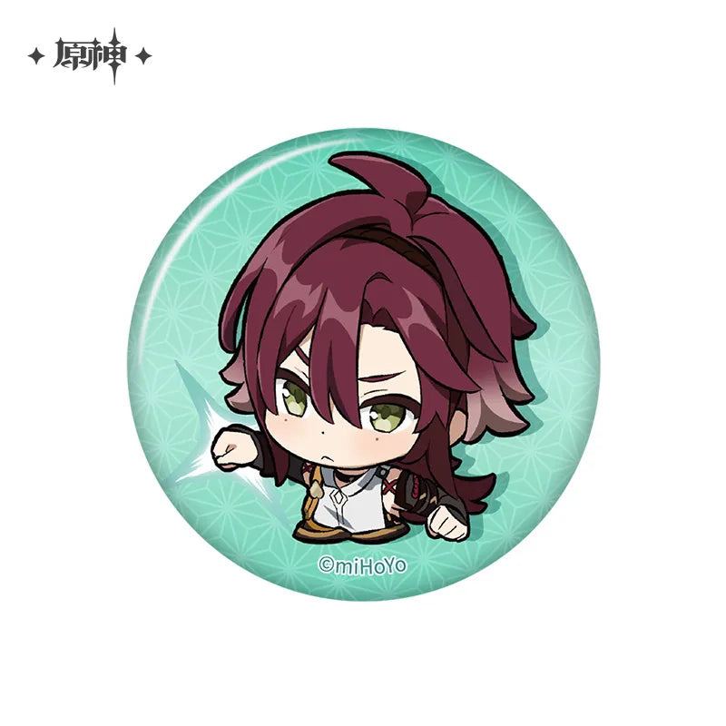 Genshin Impact - Inazuma Chibi Character Badges Ver.2