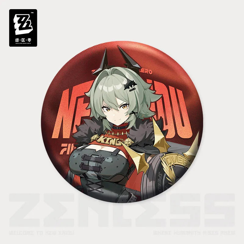 Zenless Zone Zero - Standing Design Series Tinplate Badge: Sons of Calydon