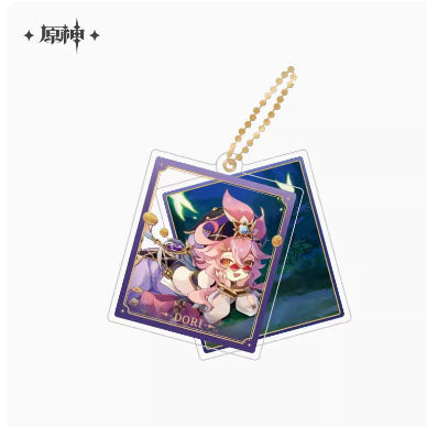 Genshin Impact Theme Double Piece Acrylic Keychains Vol.2