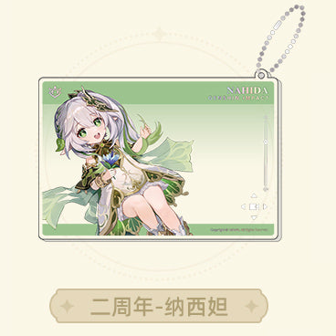 Genshin Impact Anniversary Celebration Series Acrylic Group Photo Card