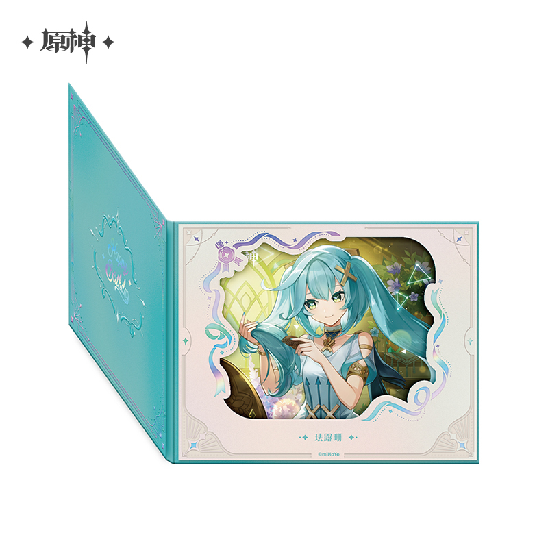 Pre-Order Genshin Impact - Day of Destiny Birthday Series Flip-Style Framed Shikishi 2025 Ver.3