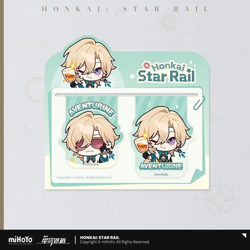Honkai: Star Rail - Pom-Pom Gallery Soft Magnet Bookmark Set