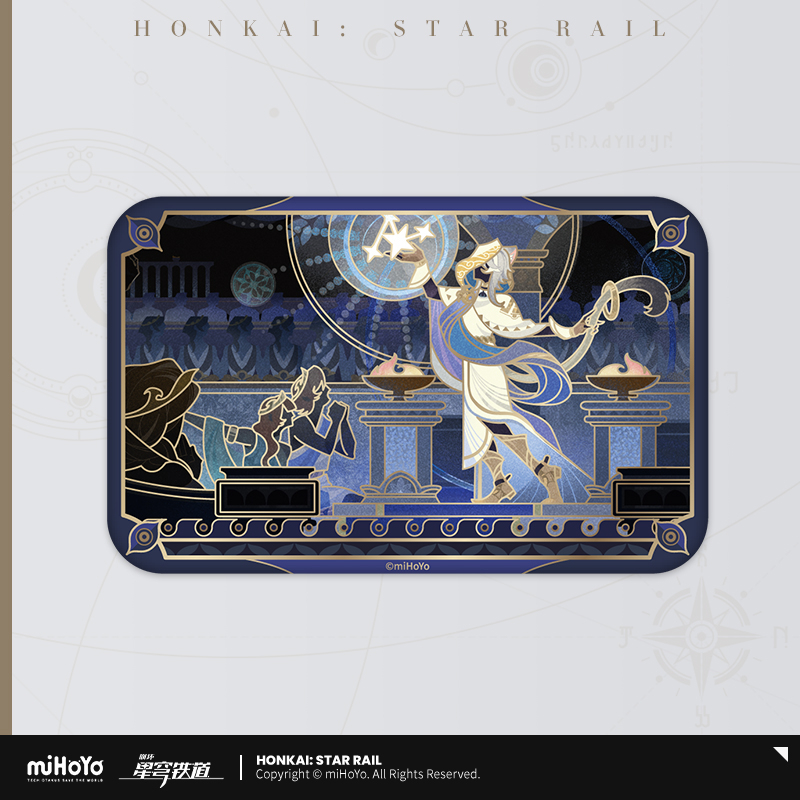 Pre-Order Honkai: Star Rail - Manuscript of Era Nova Series Tinplate Badge