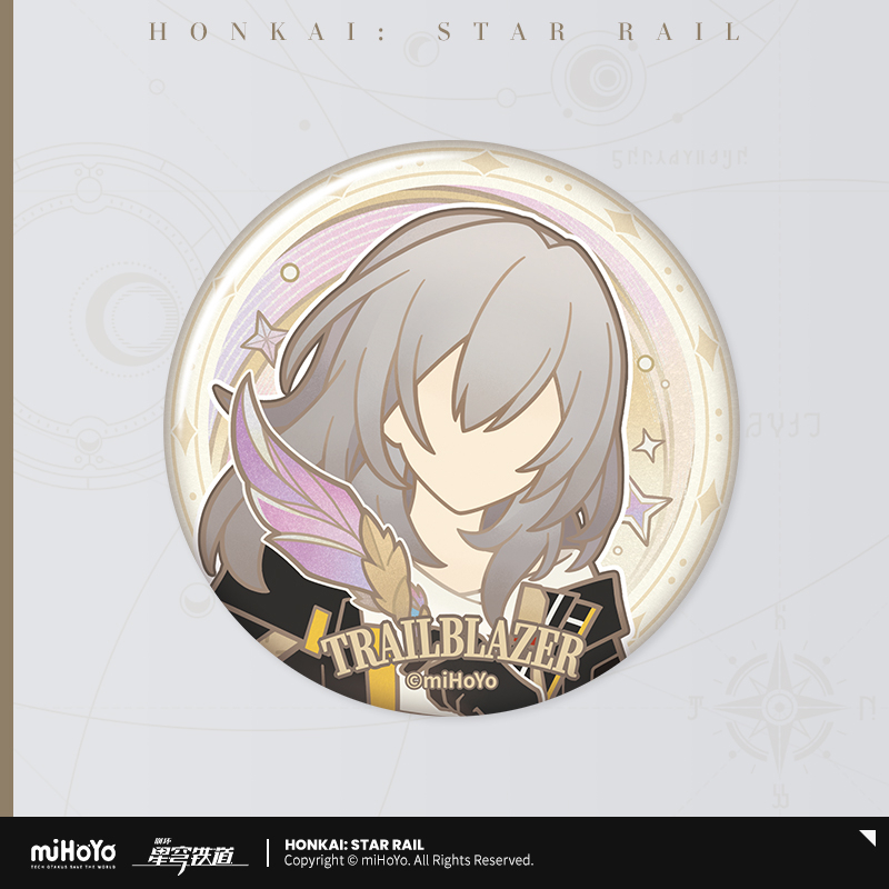 Pre-Order Honkai: Star Rail - Trailblazer Written Series Badge
