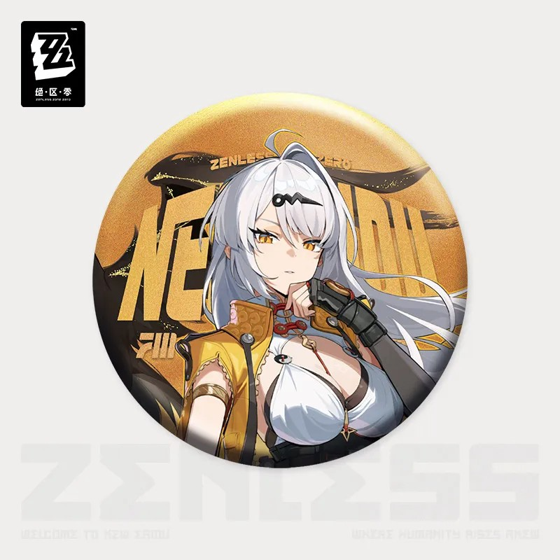 Pre-Order Zenless Zone Zero - Standing Design Series Tinplate Badge: Yunkui Summit