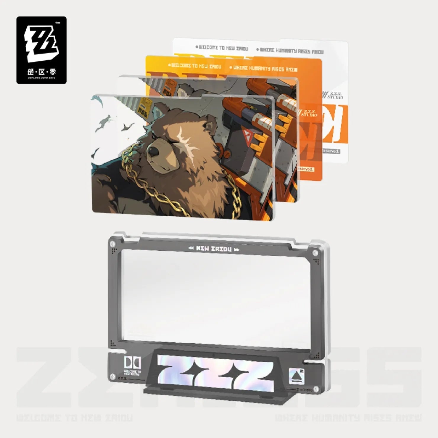 Pre-Order Zenless Zone Zero - Mindscape Cinema Layered Acrylic Block : Belobog Heavy Industries