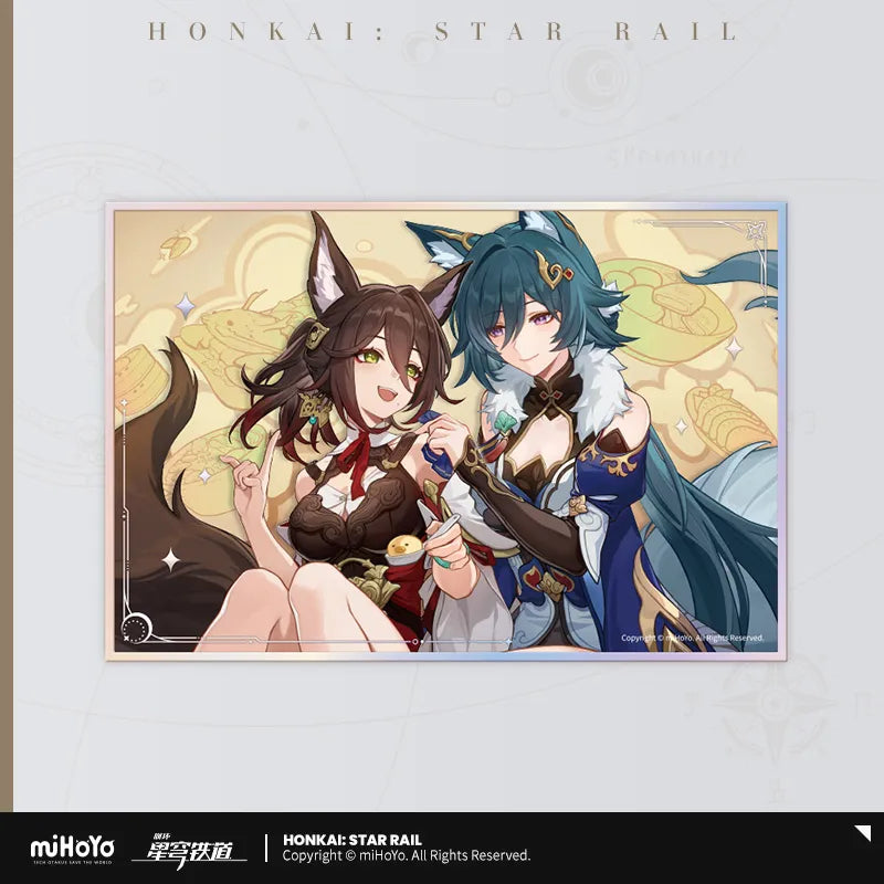 Pre-Order Honkai: Star Rail - Interstellar Journey Series Acrylic Shikishi