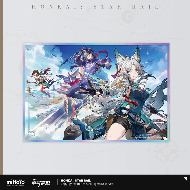 Pre-Order Honkai: Star Rail - Interstellar Journey Series Acrylic Shikishi