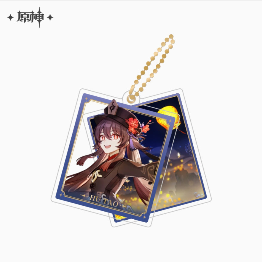 Genshin Impact Theme Double Piece Acrylic Keychain