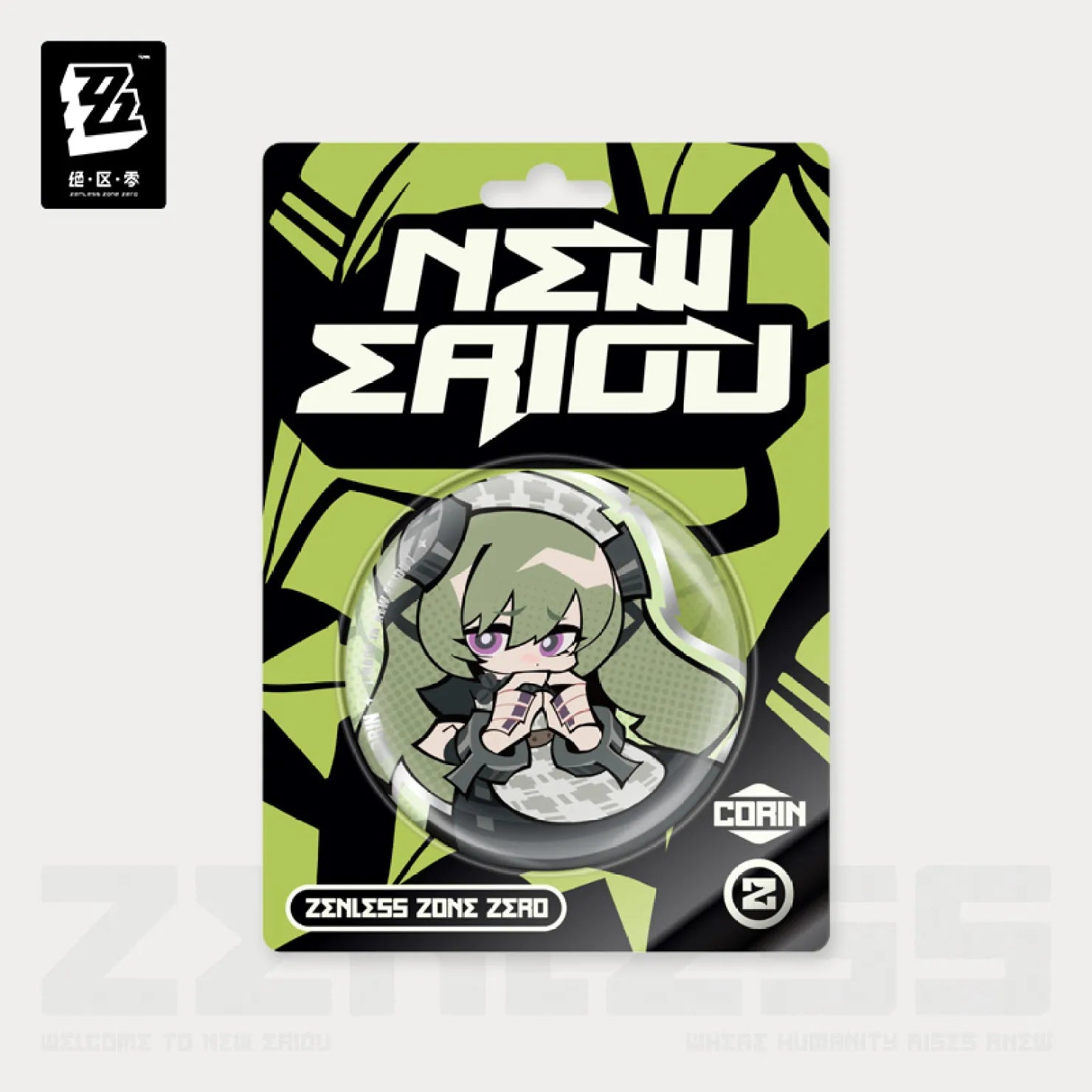 Zenless Zone Zero - New Eridu Series Chibi Badge: Victoria Housekeeping Co.