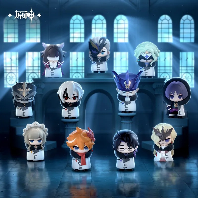 Pre-Order Genshin Impact - Fatui Harbingers Chibi Capsule Blind Box